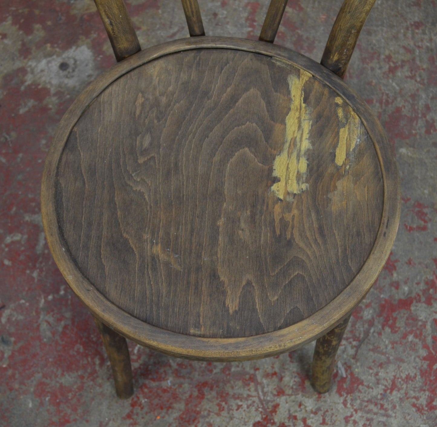 Pair Of Thonet Style Vintage Bentwood Chairs