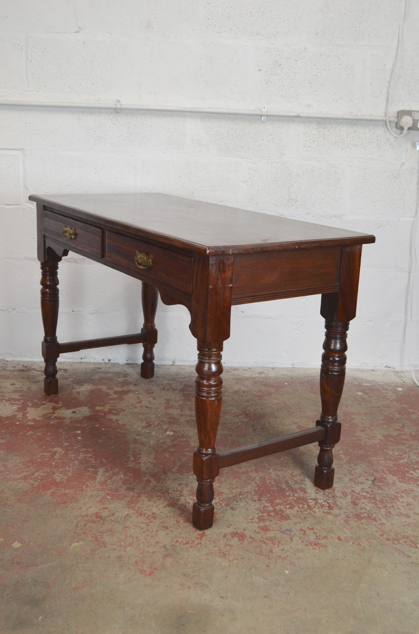 Victorian Mahogany Writing Table Desk