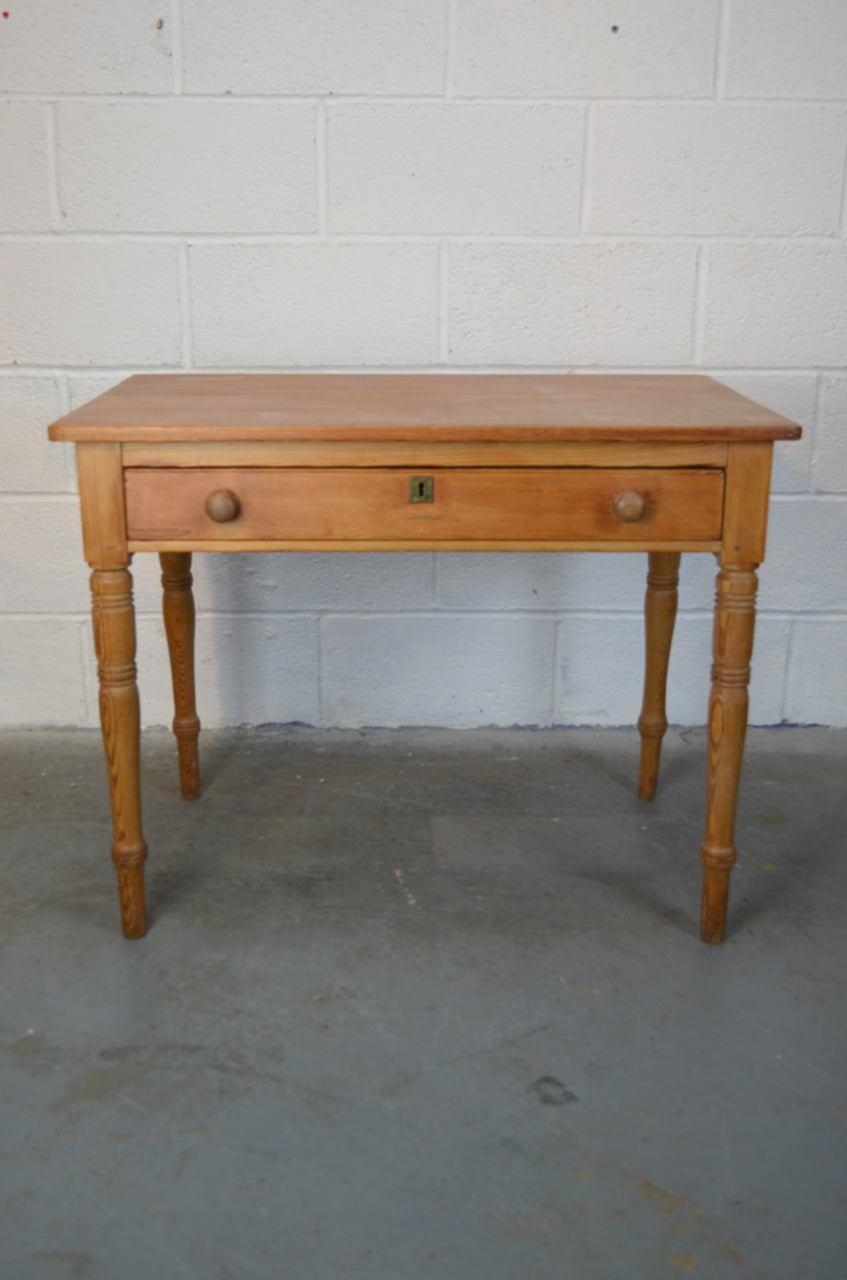 A Victorian Pine Table/Desk