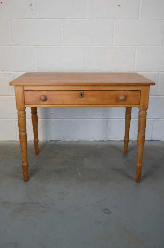 A Victorian Pine Table/Desk