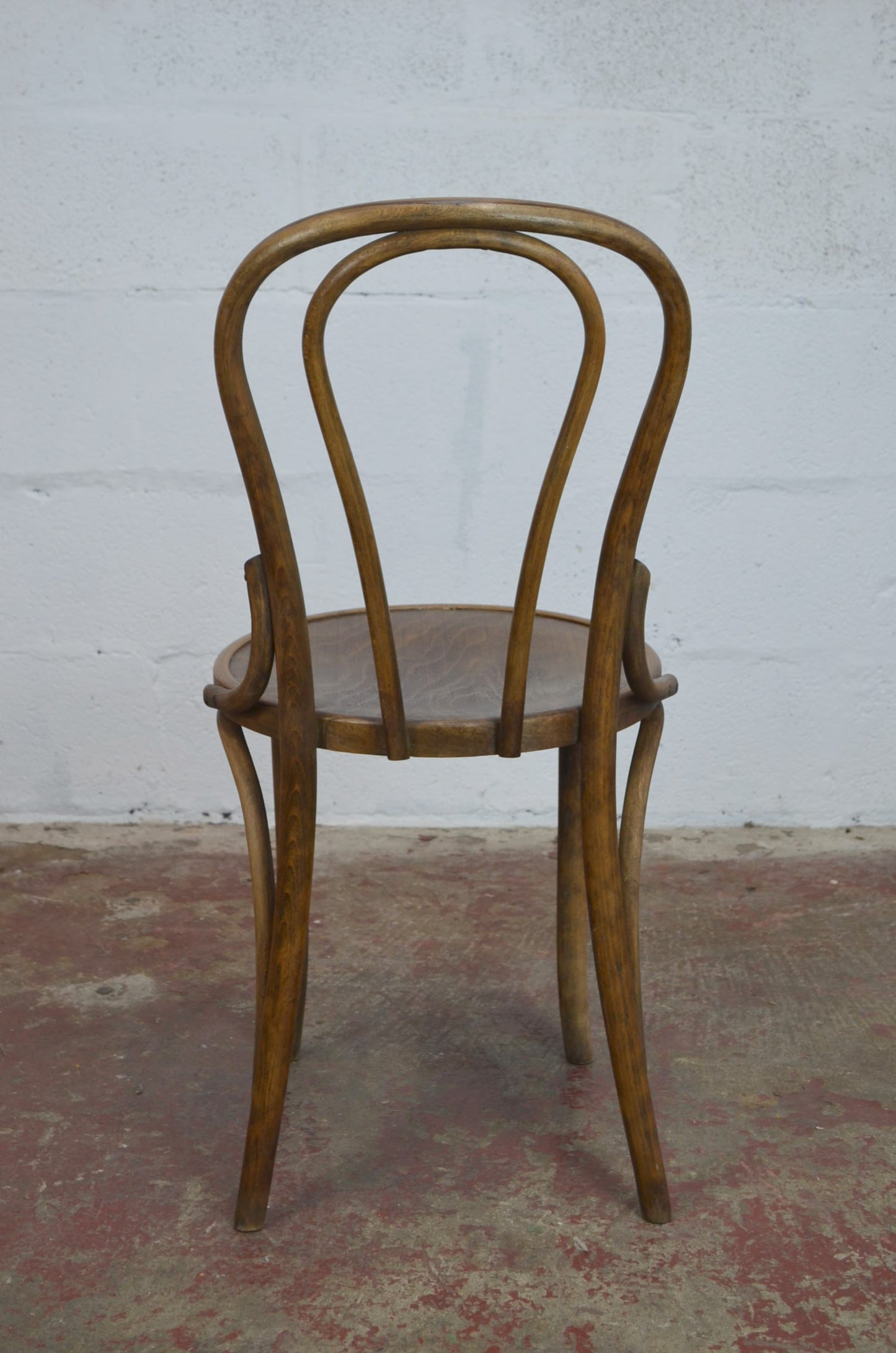 Pair Of Thonet Style Vintage Bentwood Chairs