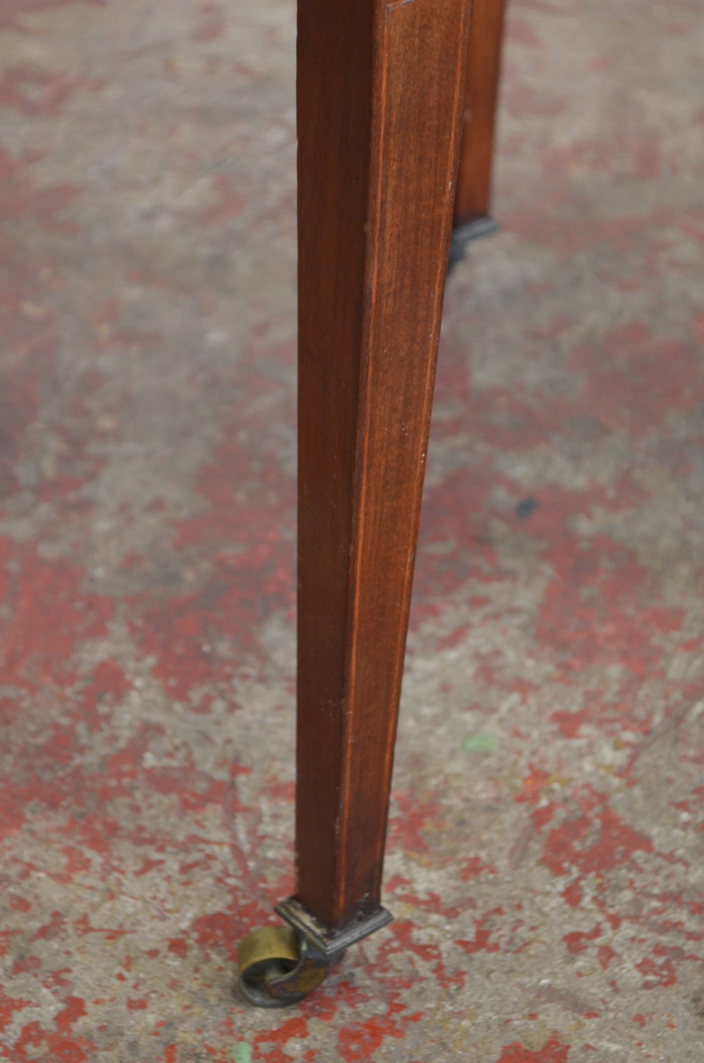 An Edwardian Mahogany Bedside Cabinet