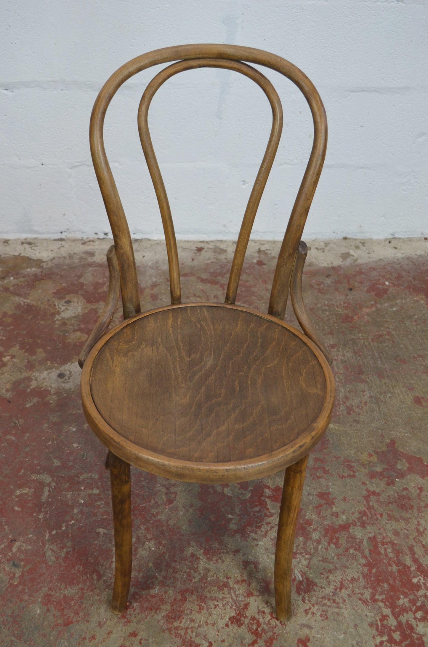 Pair Of Thonet Style Vintage Bentwood Chairs