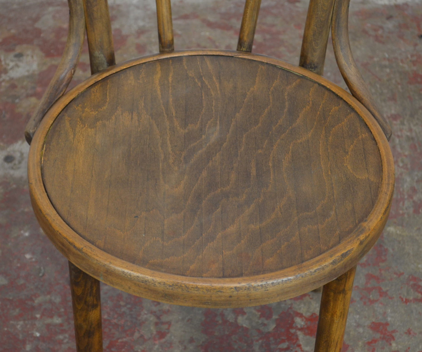 Pair Of Thonet Style Vintage Bentwood Chairs