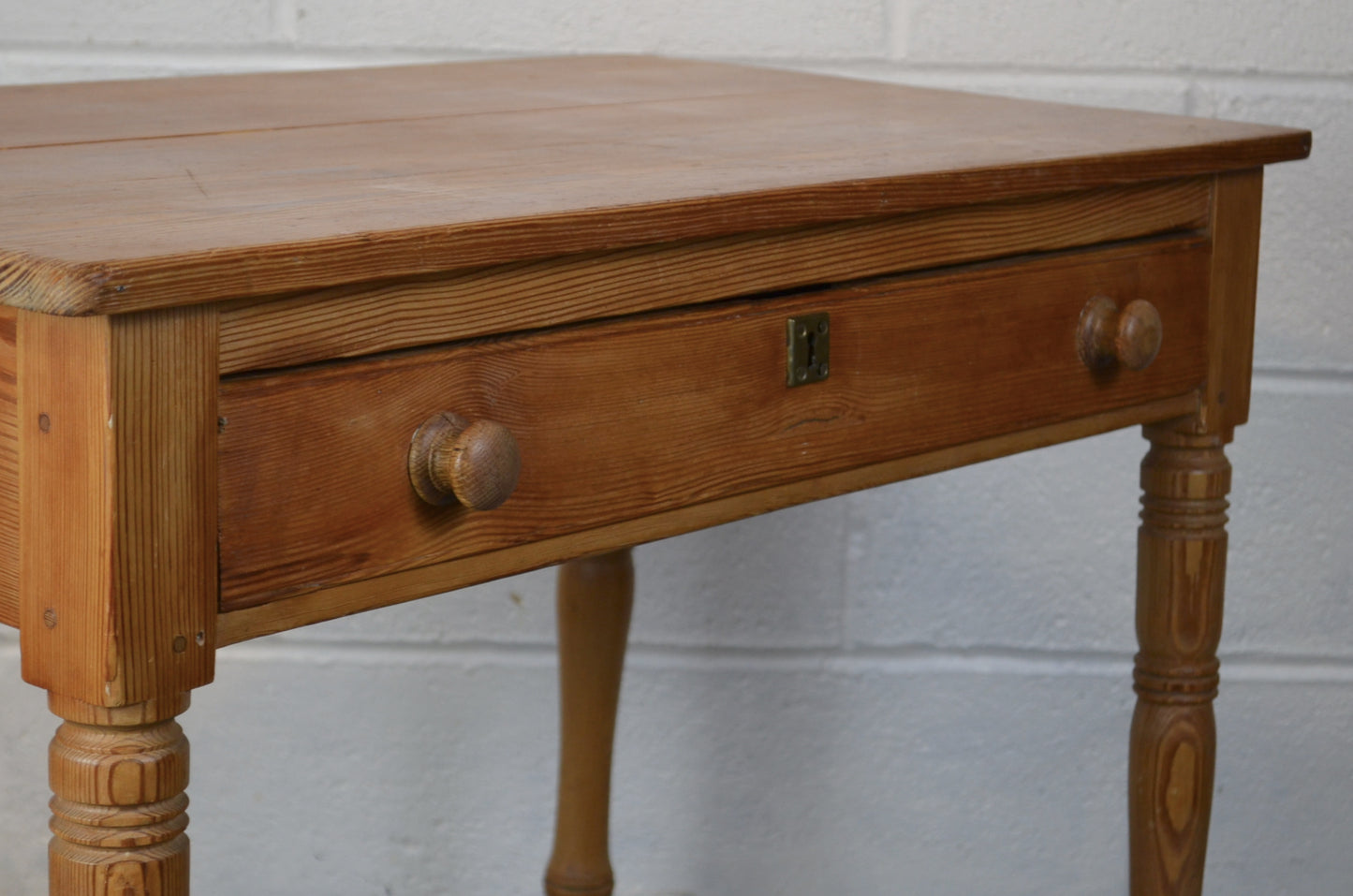 A Victorian Pine Table/Desk