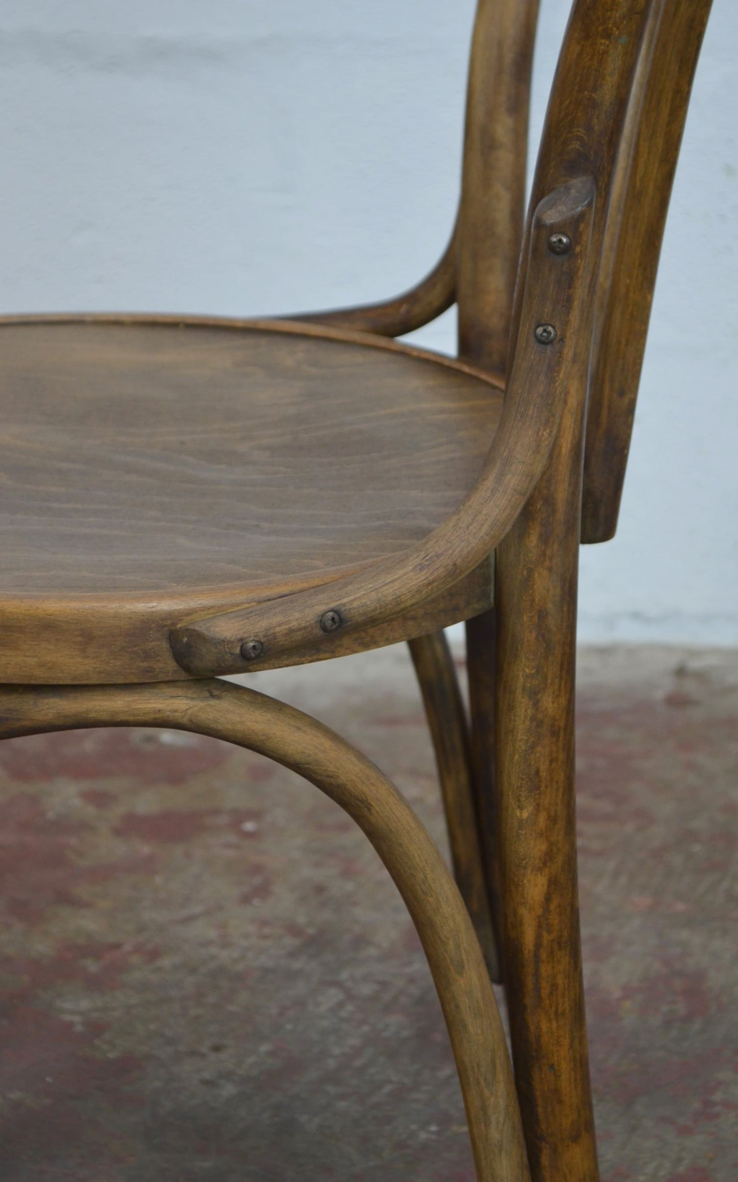 Pair Of Thonet Style Vintage Bentwood Chairs