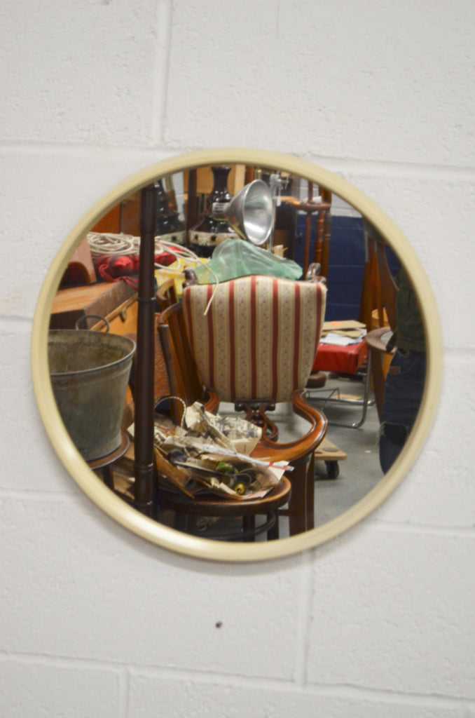 Vintage Circular Wall Mirror