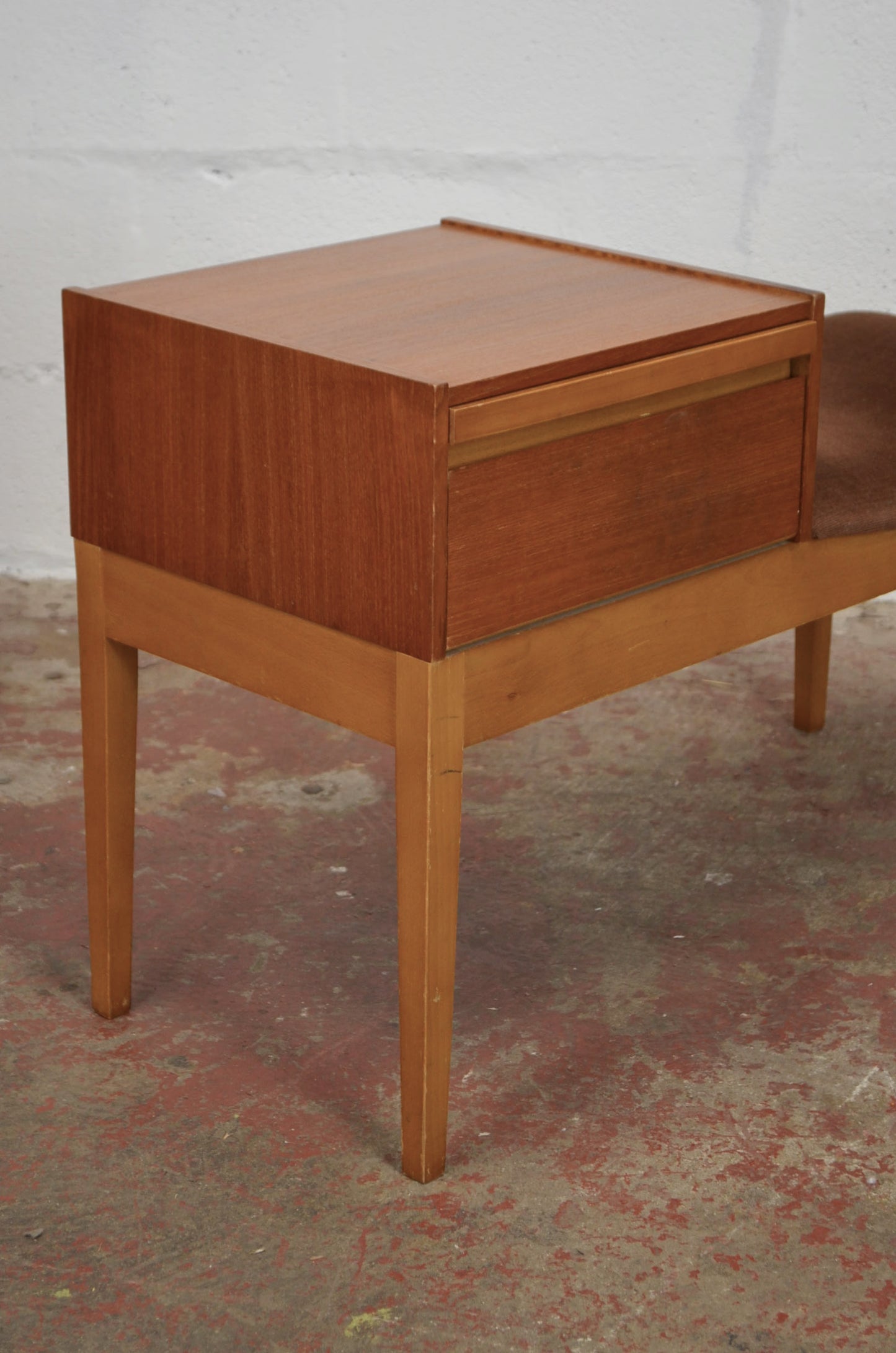 Vintage Chippy Telephone Table