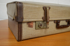 Vintage Grey Suitcase