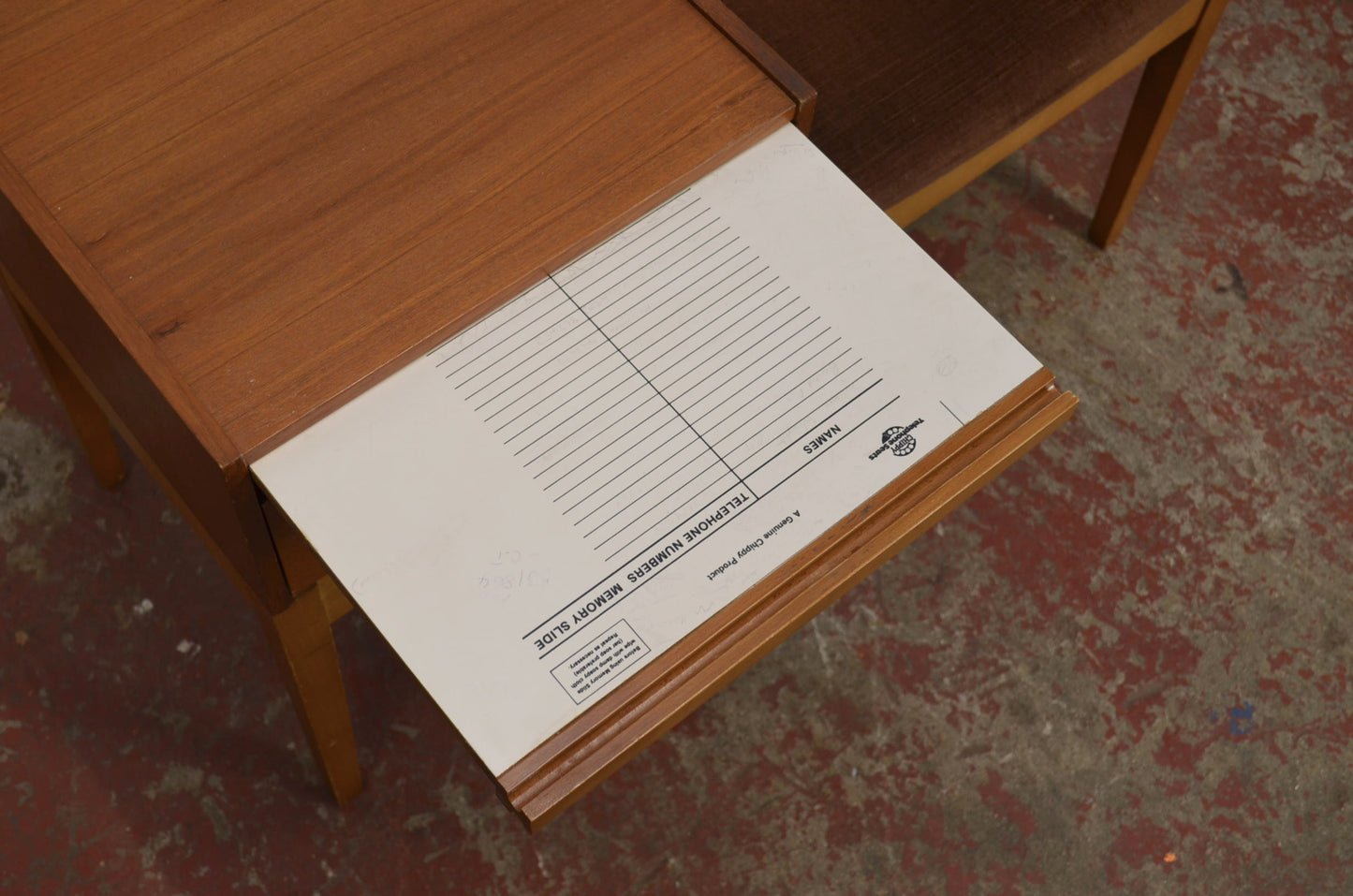 Vintage Chippy Telephone Table