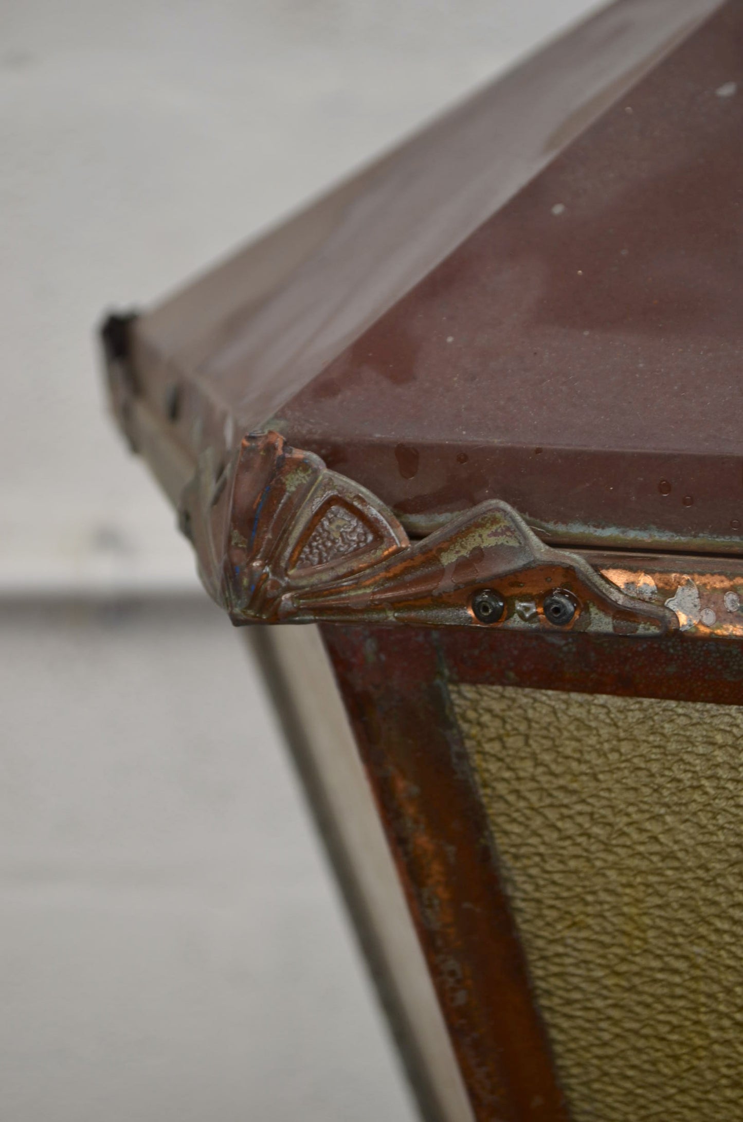 Large Victorian Style Copper Lantern