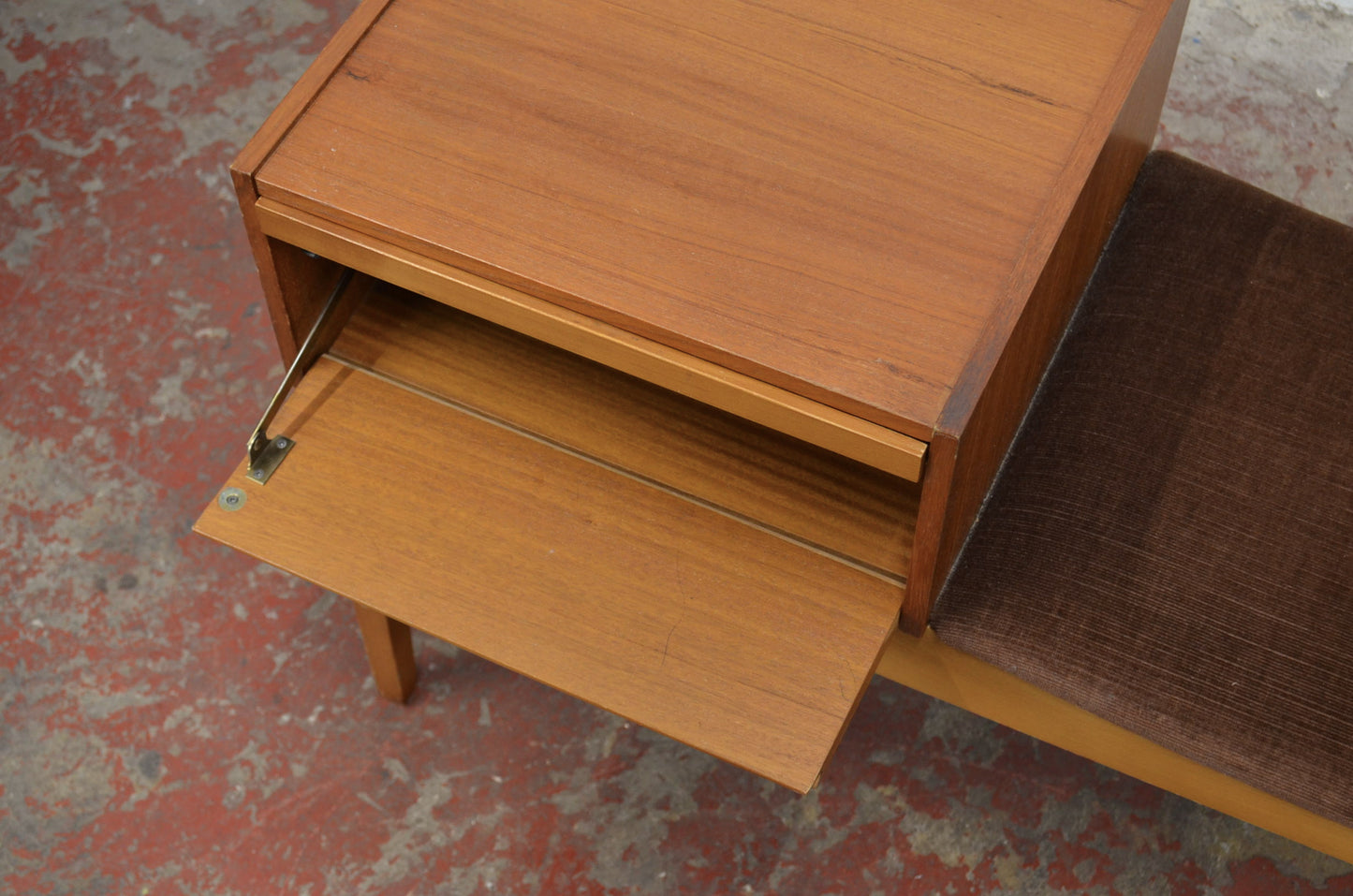 Vintage Chippy Telephone Table