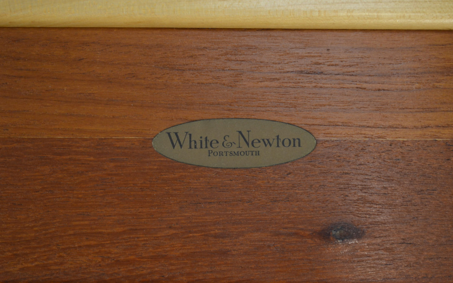 Mid Century WHITE & NEWTON Coffee Table (With Sliding Top)