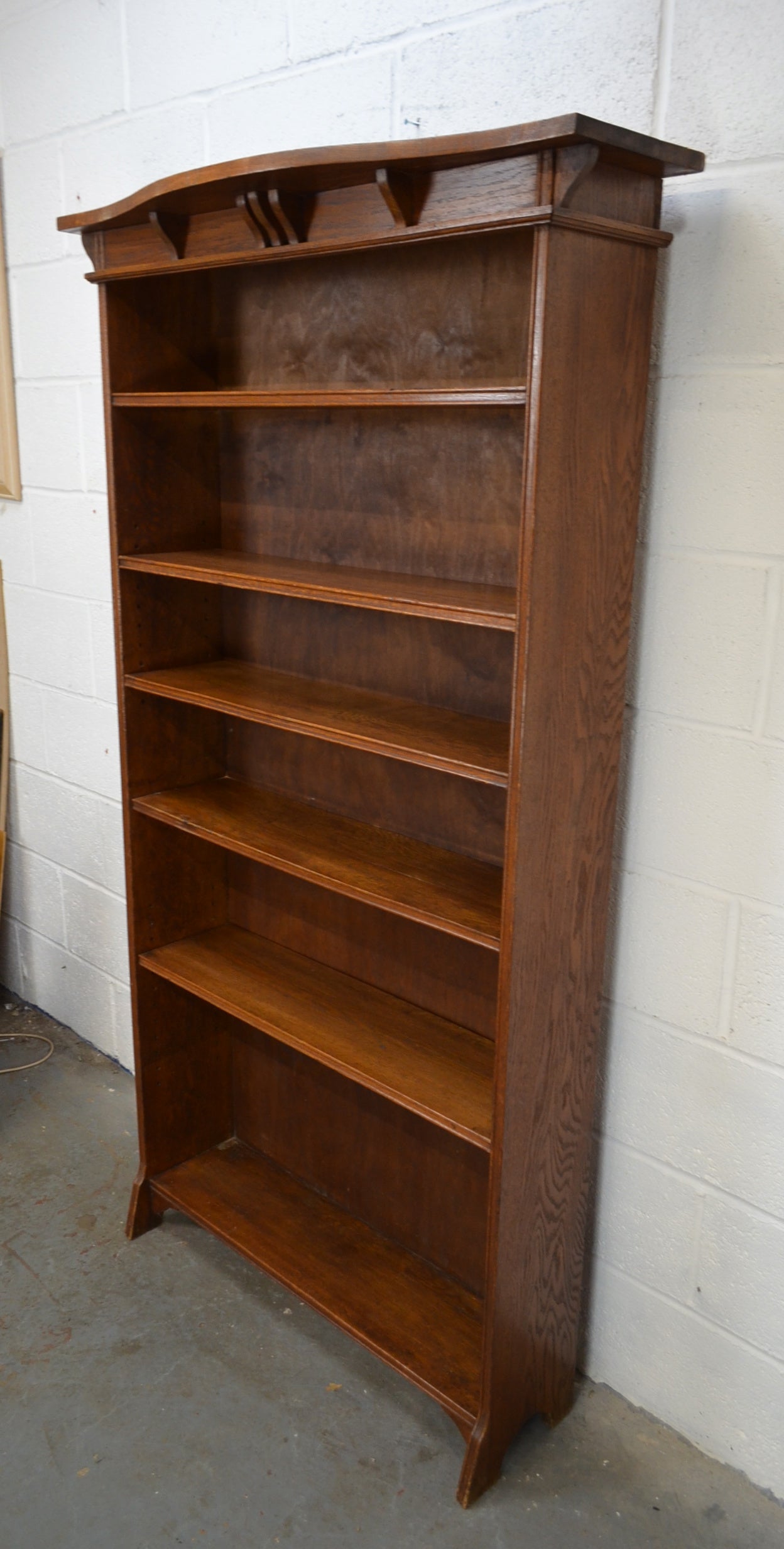 Arts & Crafts Oak Bookcase