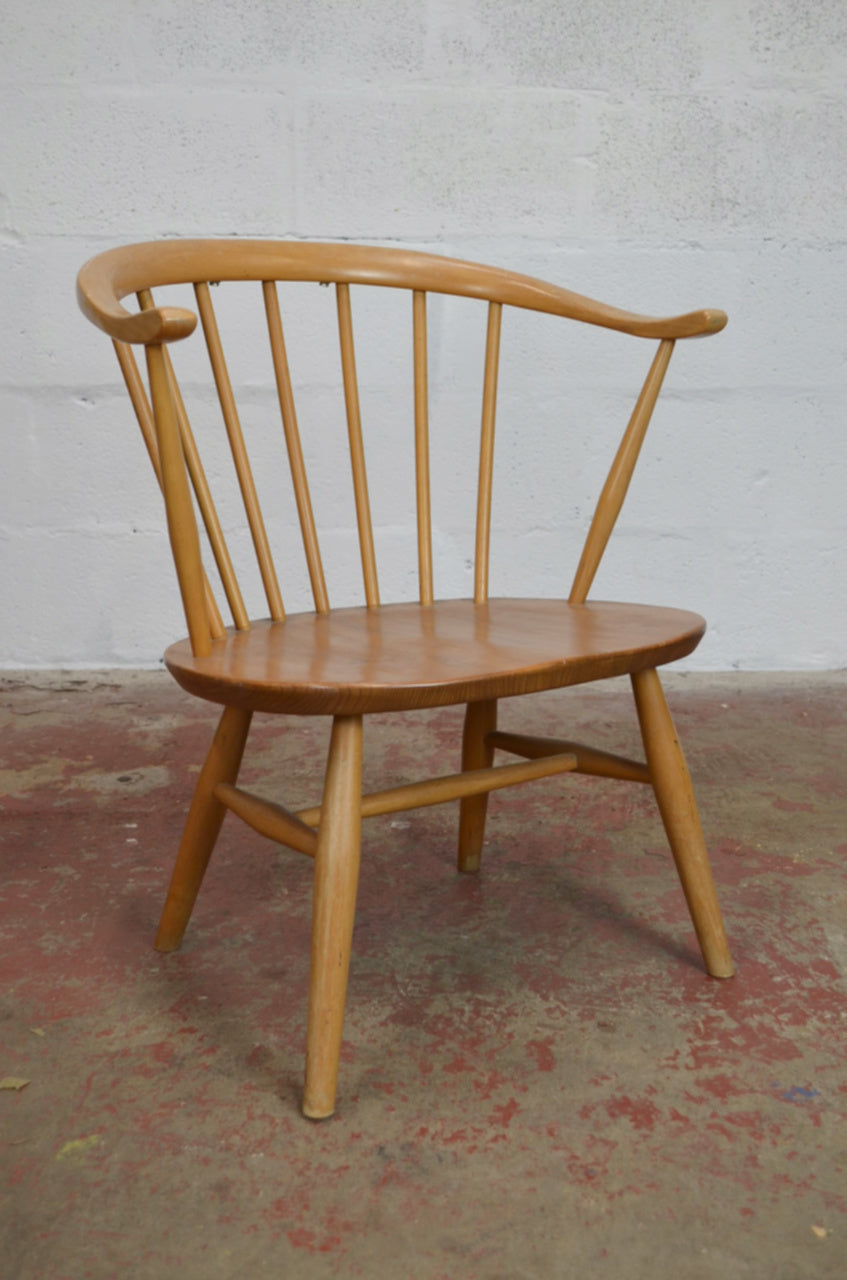 Vintage Lucian Ercolani - Ercol 'Cowhorn' Chair 499a