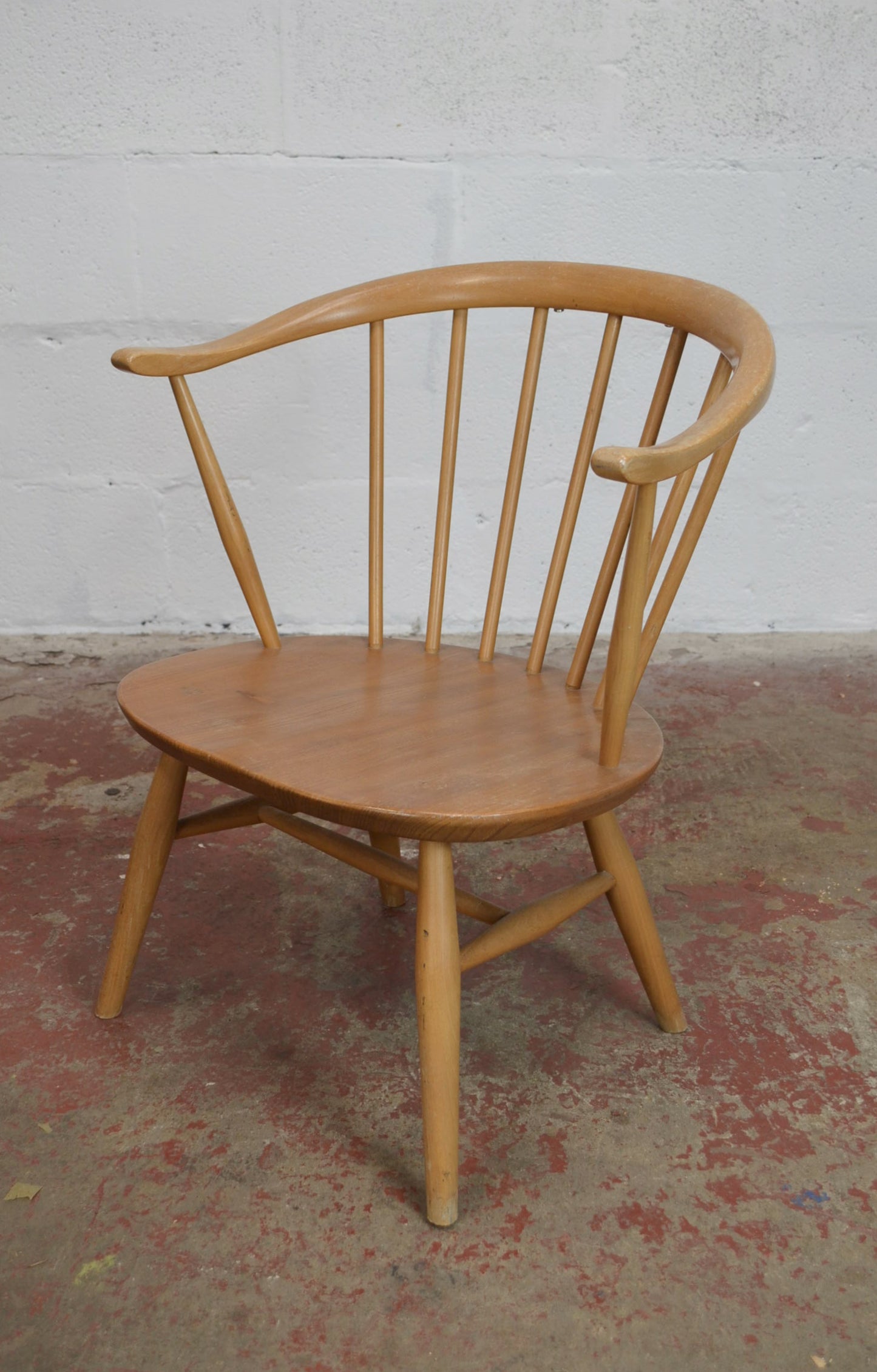 Vintage Lucian Ercolani - Ercol 'Cowhorn' Chair 499a