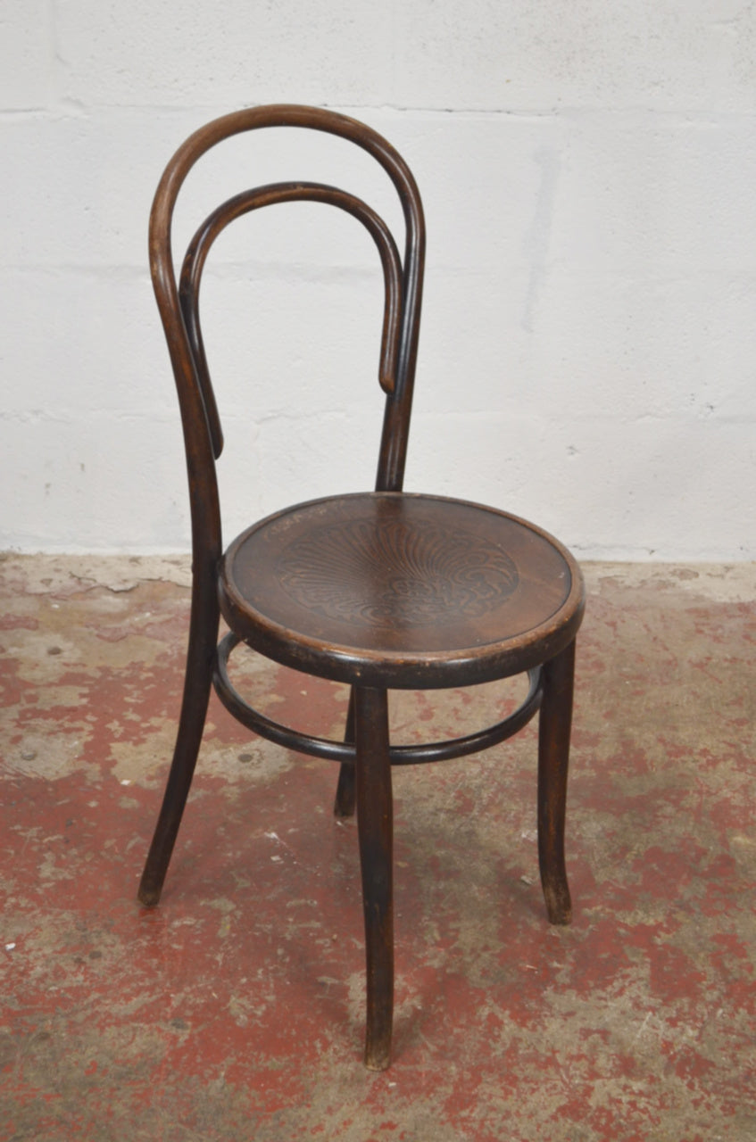 A Vintage Fischel / Thonet Style Bentwood Café Chairs (multiple available)