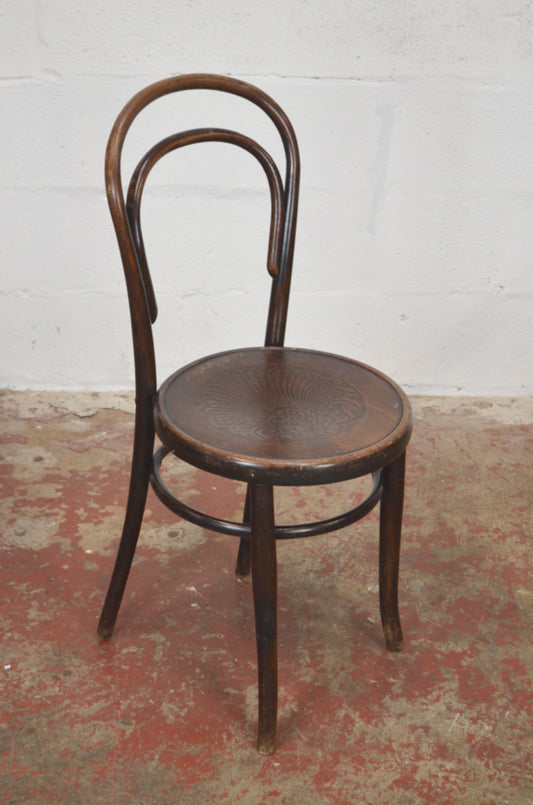 A Vintage Fischel / Thonet Style Bentwood Café Chairs (multiple available)