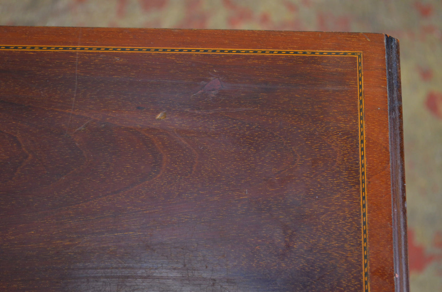 An Edwardian Mahogany Bedside Cabinet