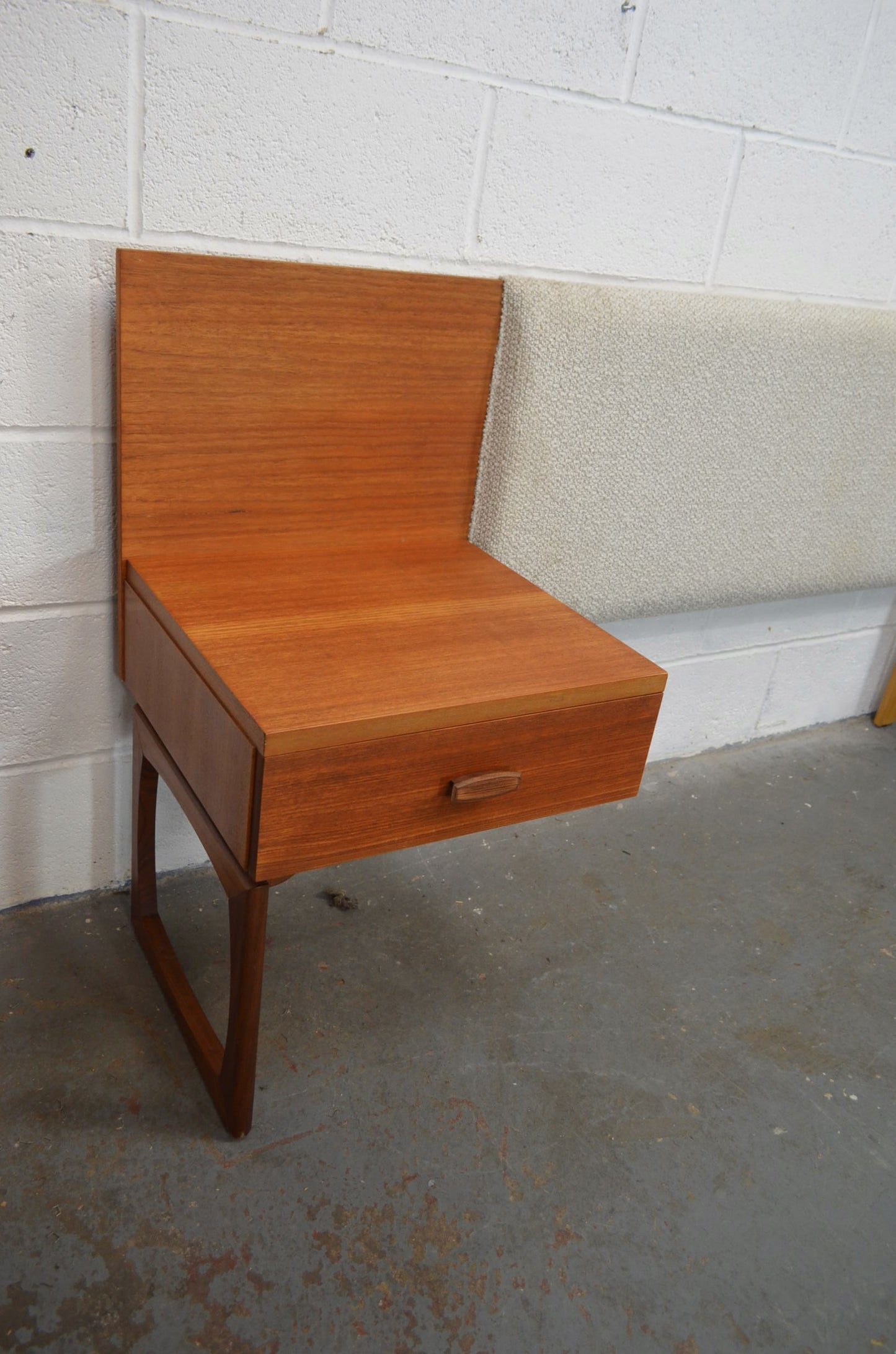 G Plan Headboard & Bedside Tables