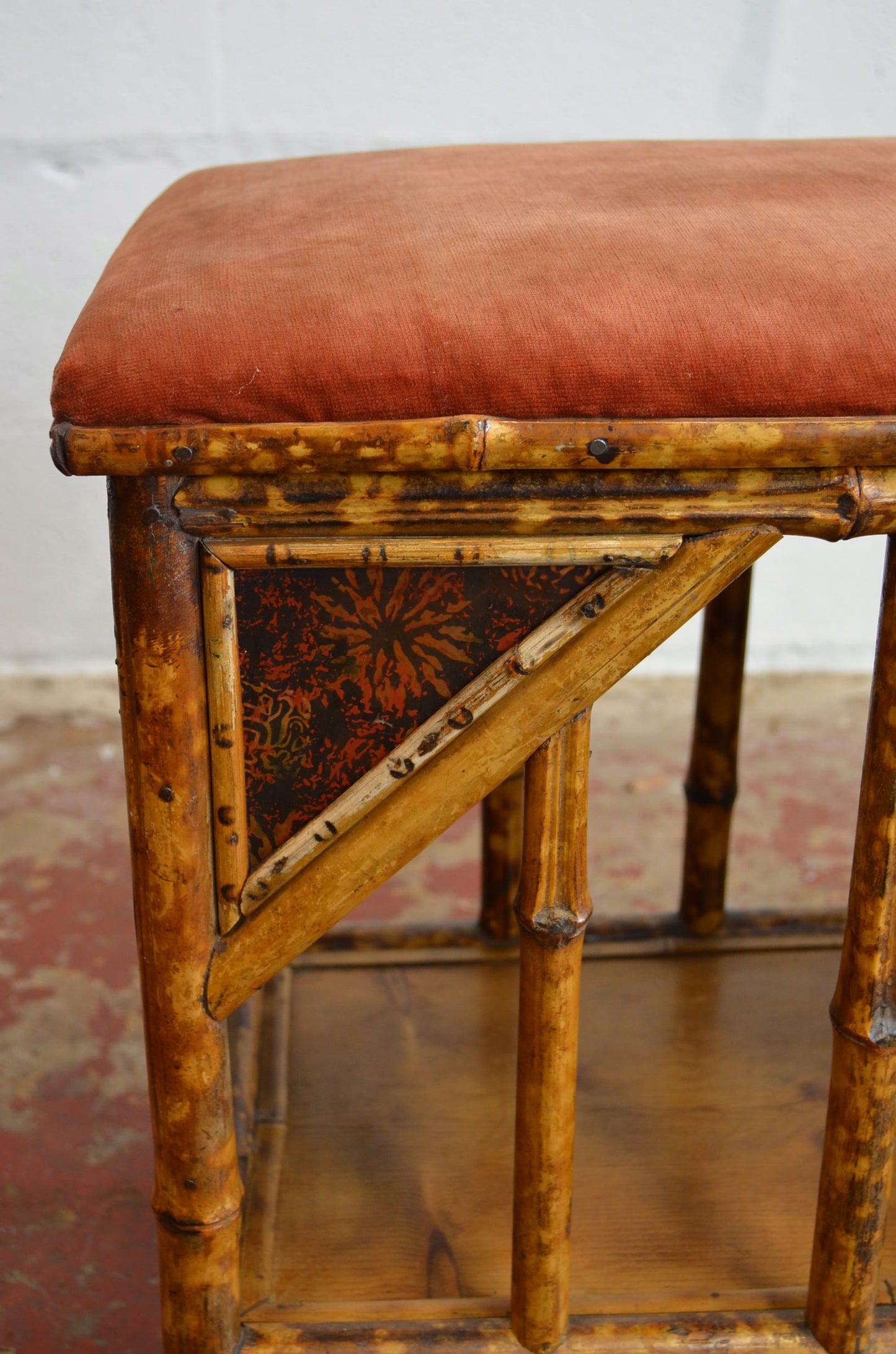 A 19th Century Victorian Aesthetic Period Sewing Box / Stool