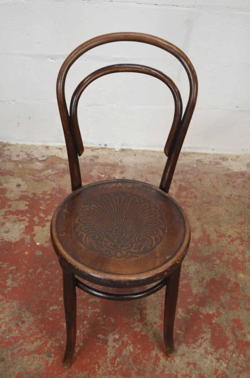 A Vintage Fischel / Thonet Style Bentwood Café Chairs (multiple available)