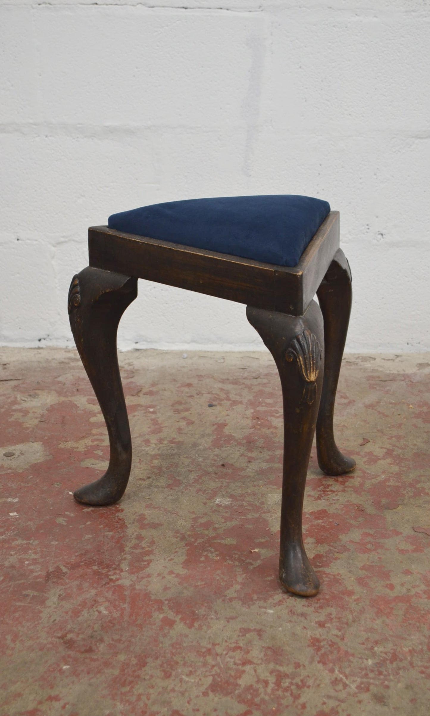 A Victorian Triangular Stool