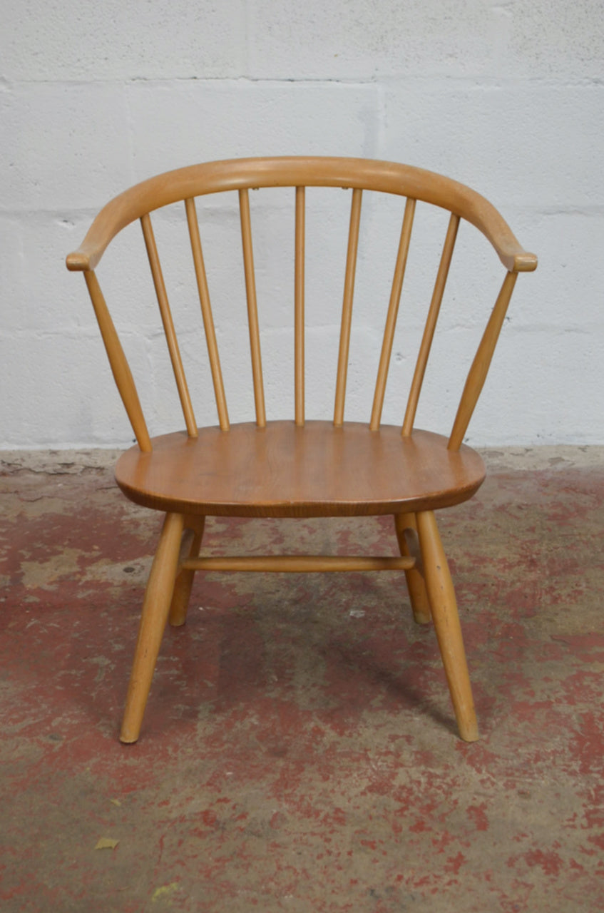 Vintage Lucian Ercolani - Ercol 'Cowhorn' Chair 499a