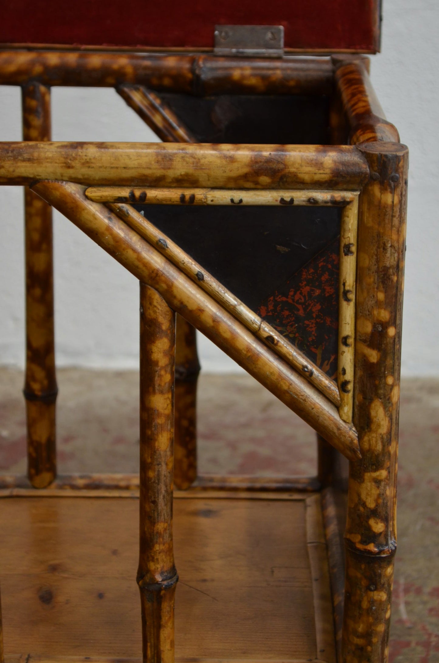 A 19th Century Victorian Aesthetic Period Sewing Box / Stool