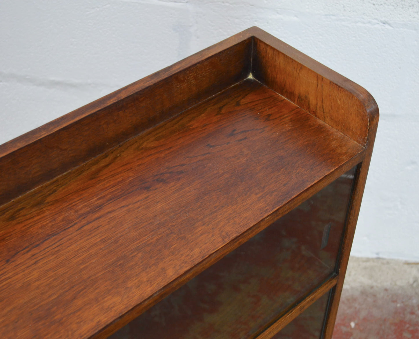 Vintage Mid Century Oak Bookcase/Cabinet