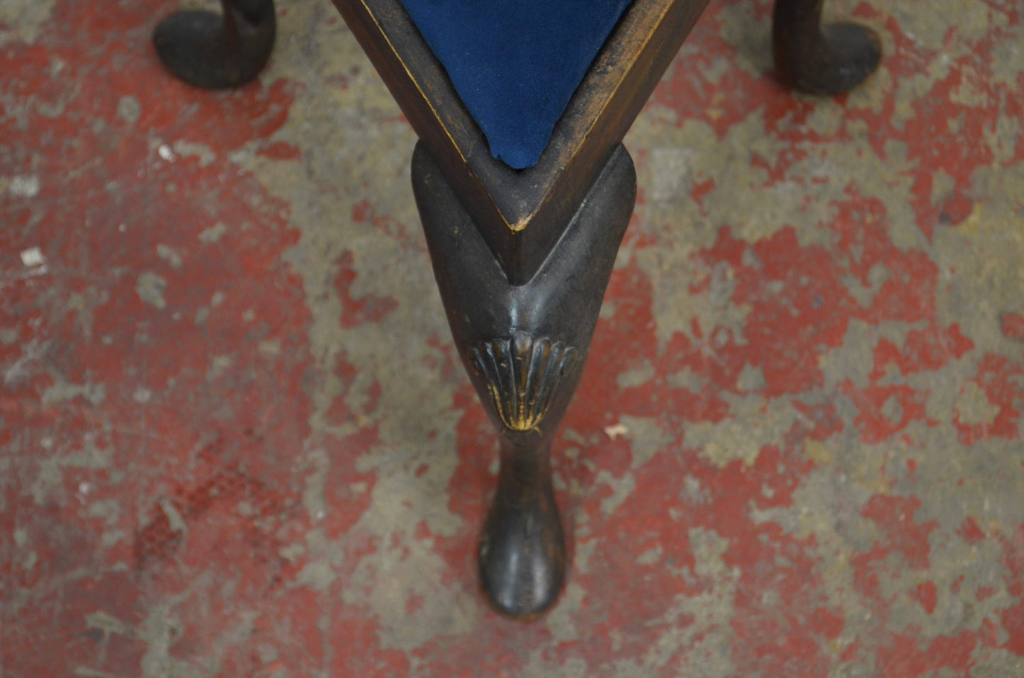 A Victorian Triangular Stool