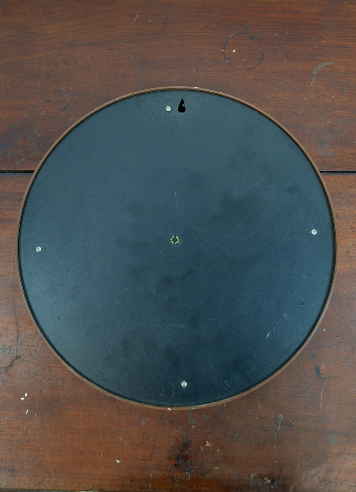 Vintage Circular Wall Mirror by Crayonne