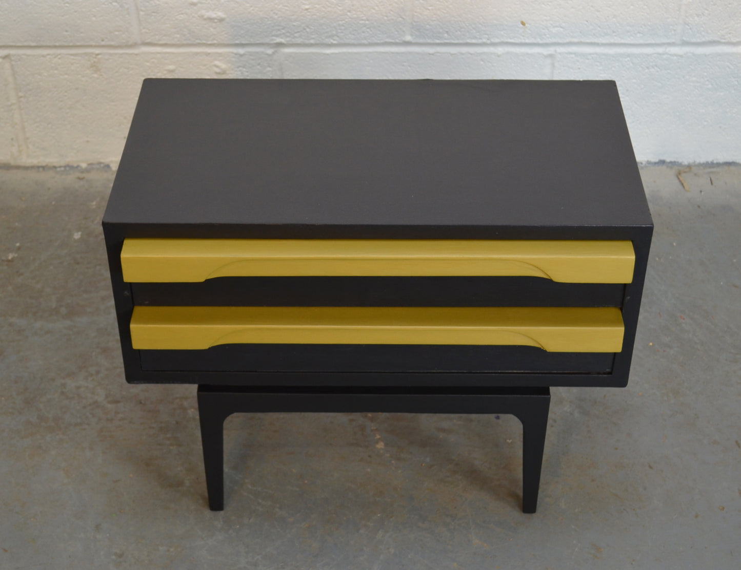 Vintage Pair Of Italian Bedside Drawers