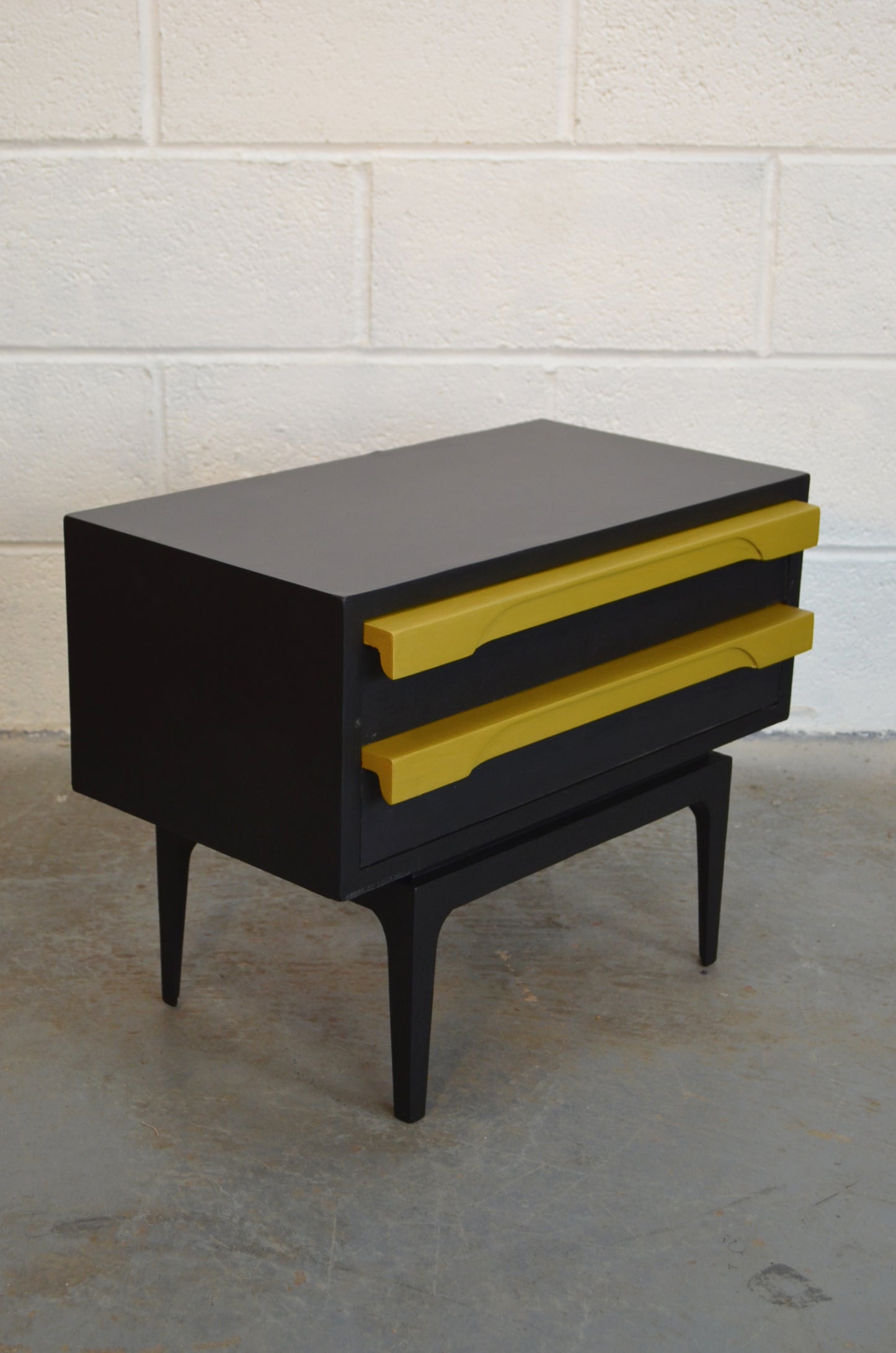 Vintage Pair Of Italian Bedside Drawers