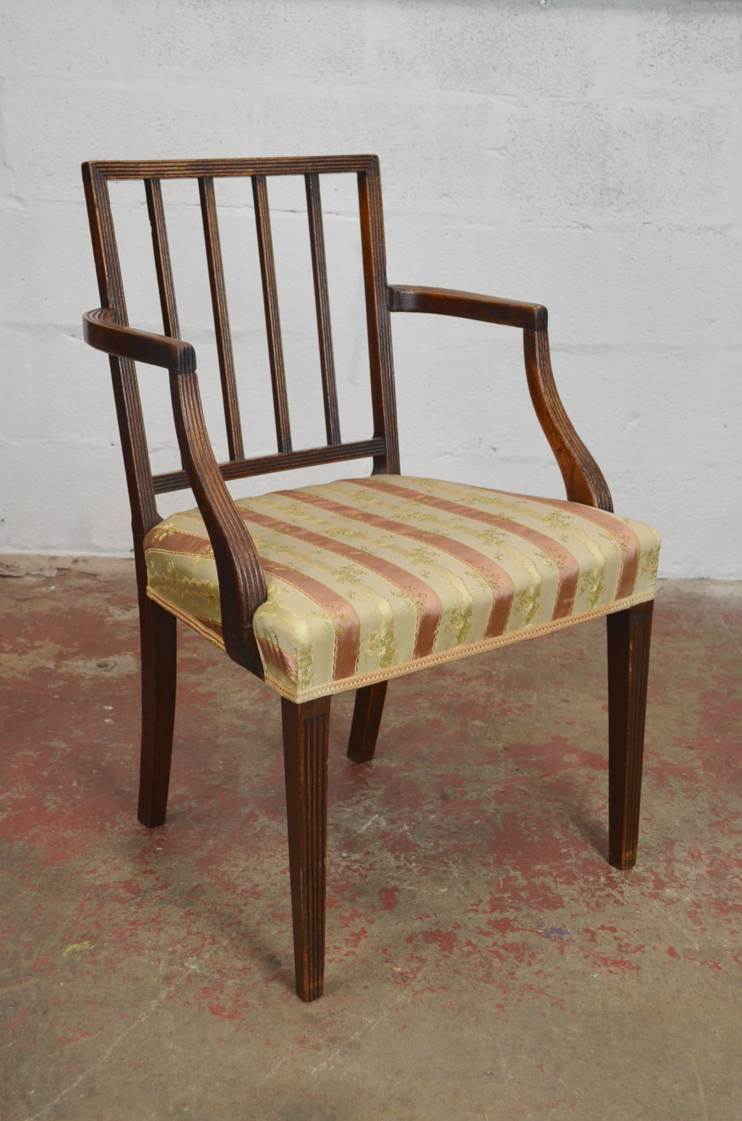 Six George III 19th Century Mahogany Dining Chairs