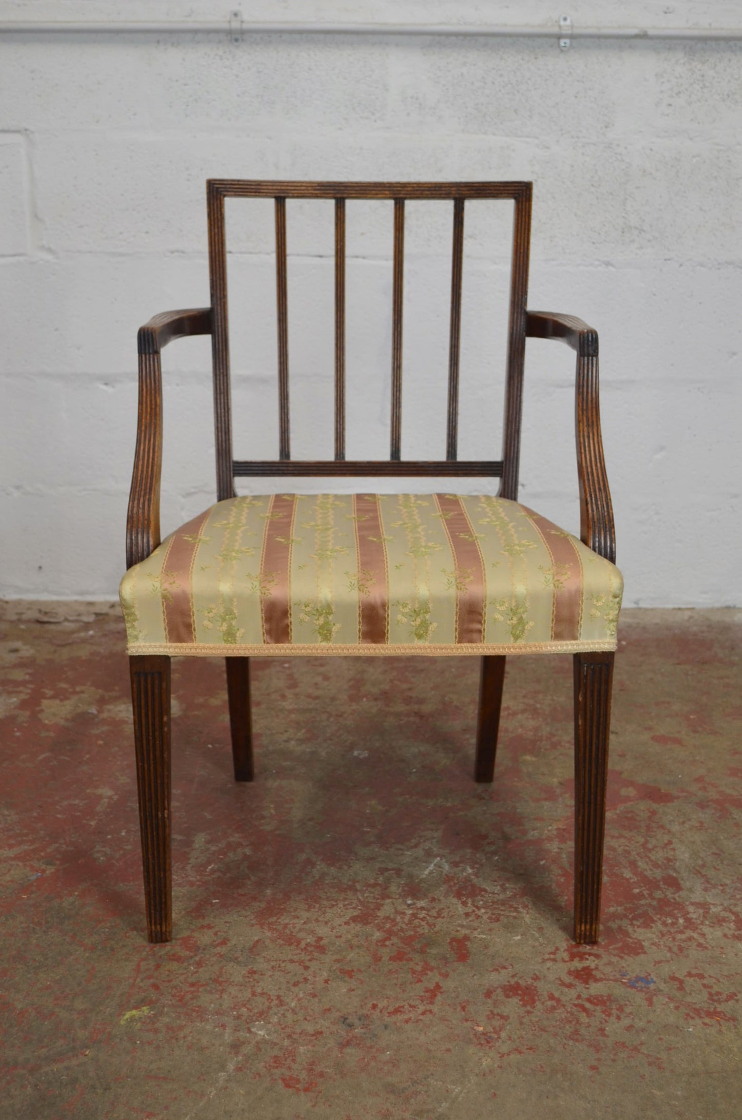 Six George III 19th Century Mahogany Dining Chairs