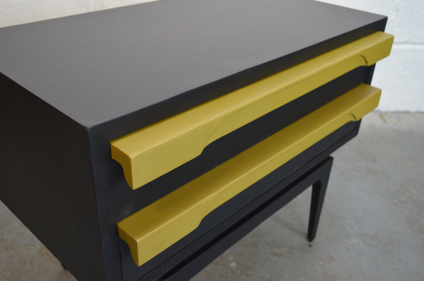 Vintage Pair Of Italian Bedside Drawers