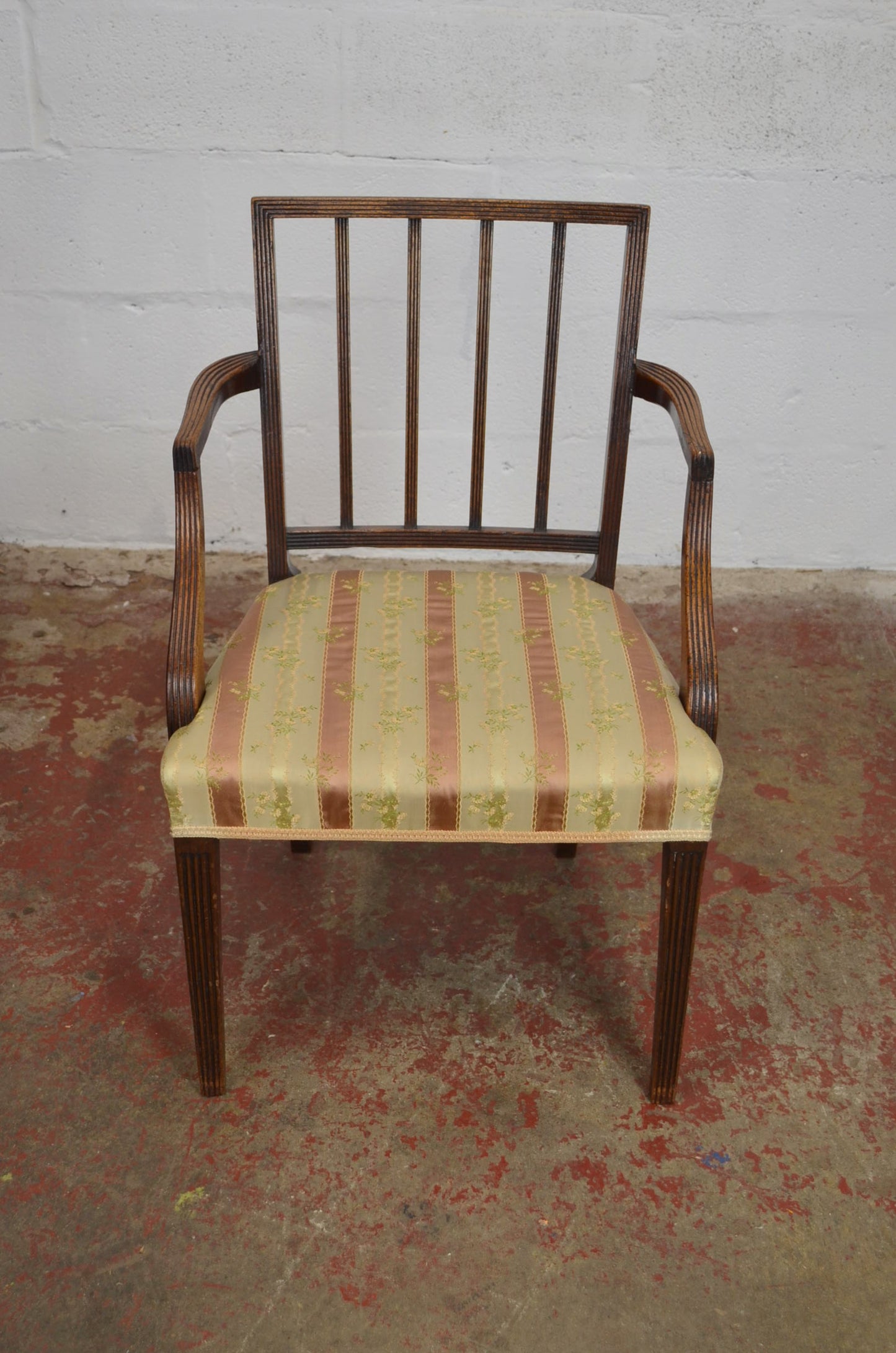 Six George III 19th Century Mahogany Dining Chairs