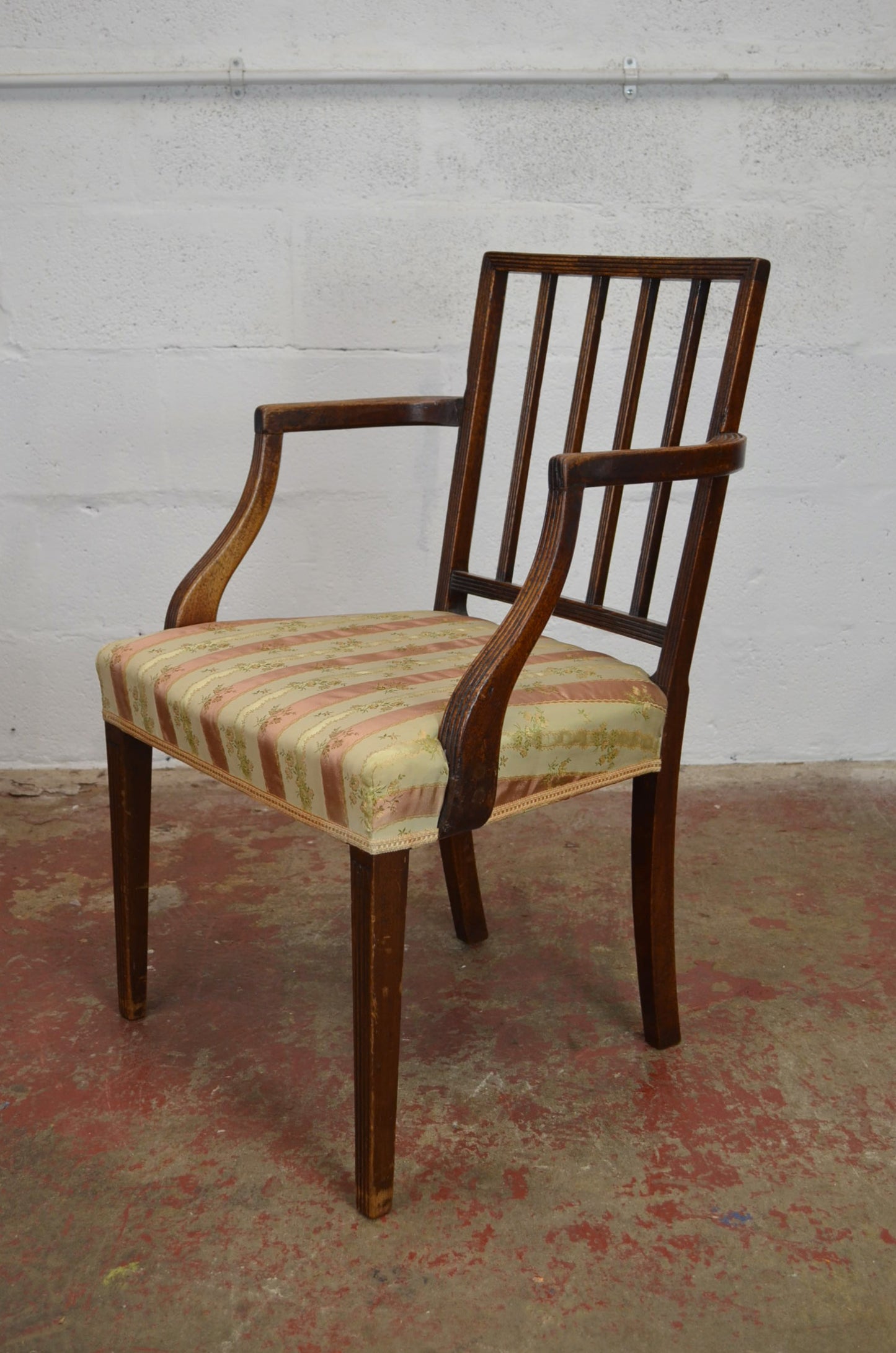 Six George III 19th Century Mahogany Dining Chairs