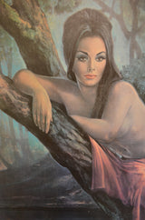 Original 1960s Colour Print 'Woodland Goddess'