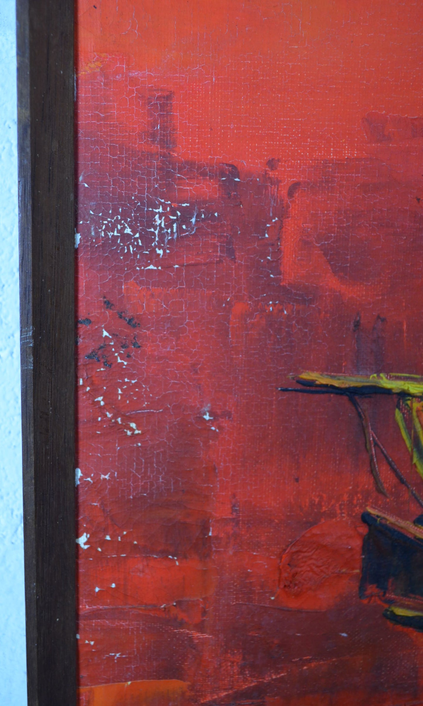 Vintage Seascape Oil On Board - Ricky Leung