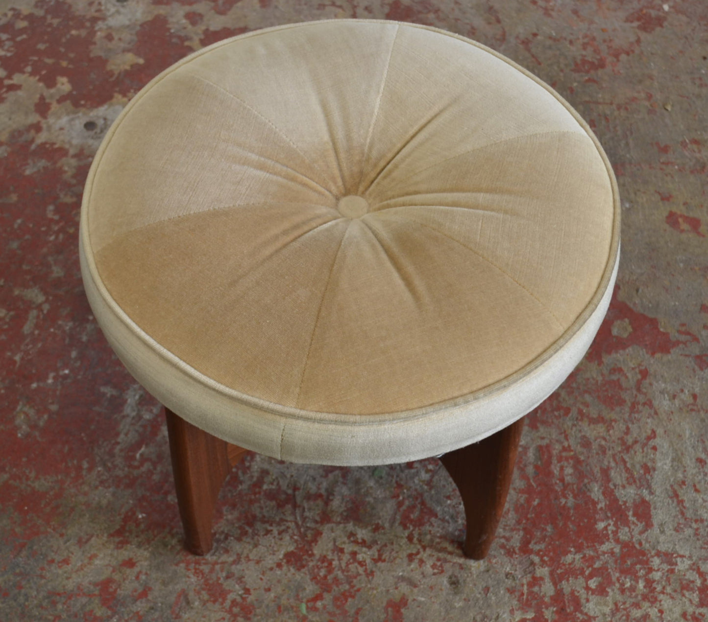 Mid Century G Plan Fresco Victor B. Wilkins Stool