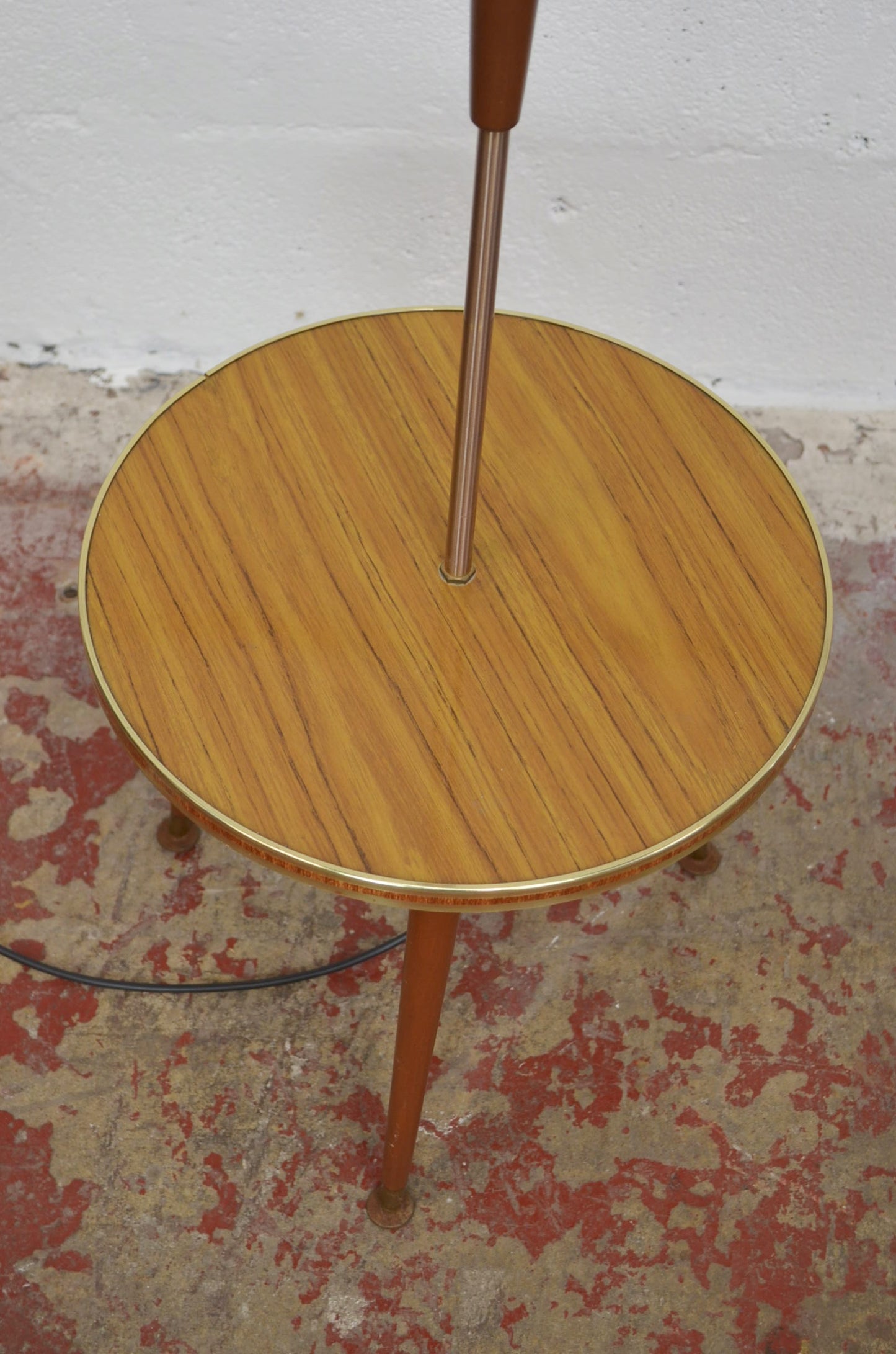 Mid Century Table Floor Lamp
