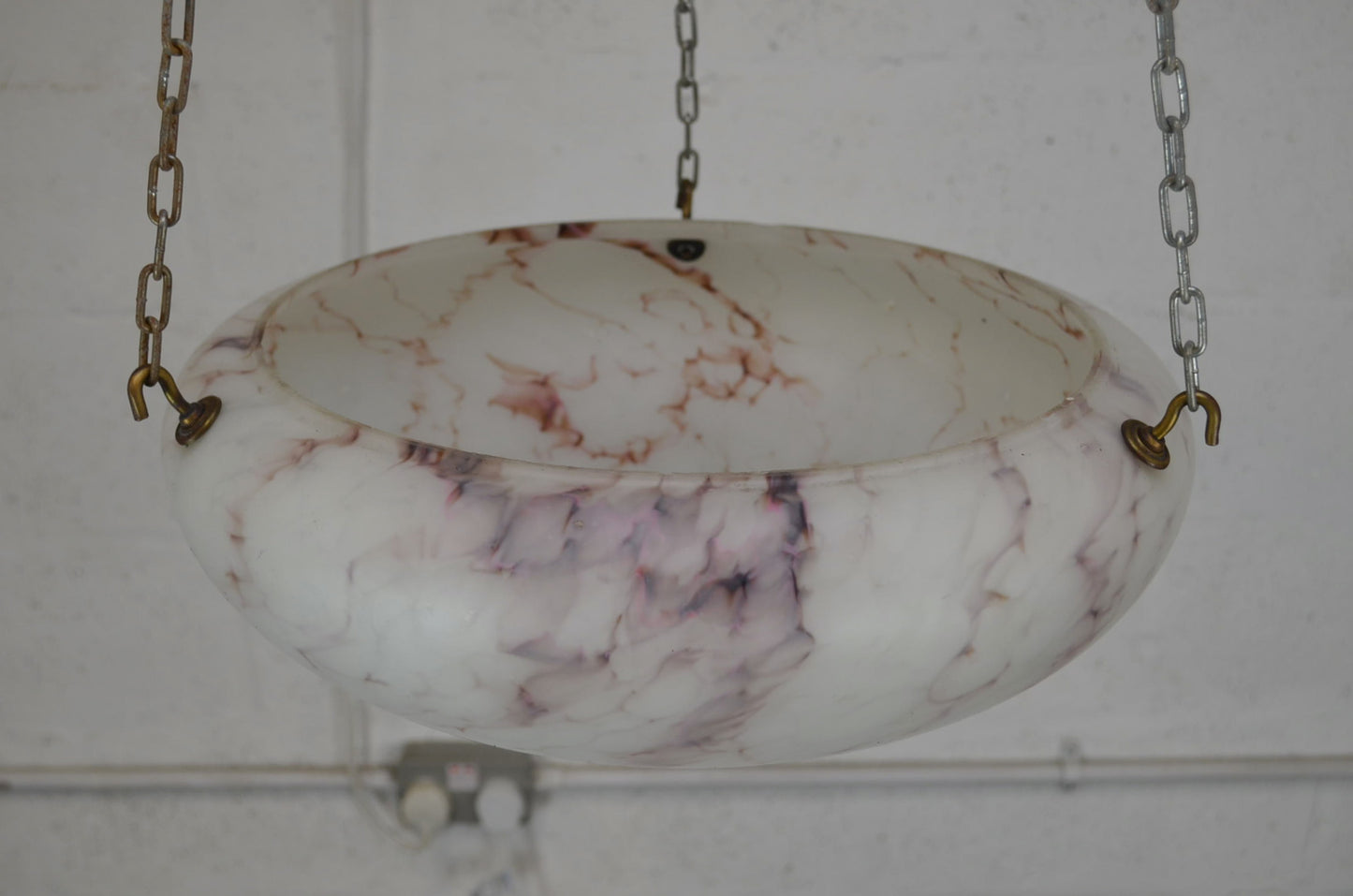 Vintage Ceiling Pendant Light (fly catcher)