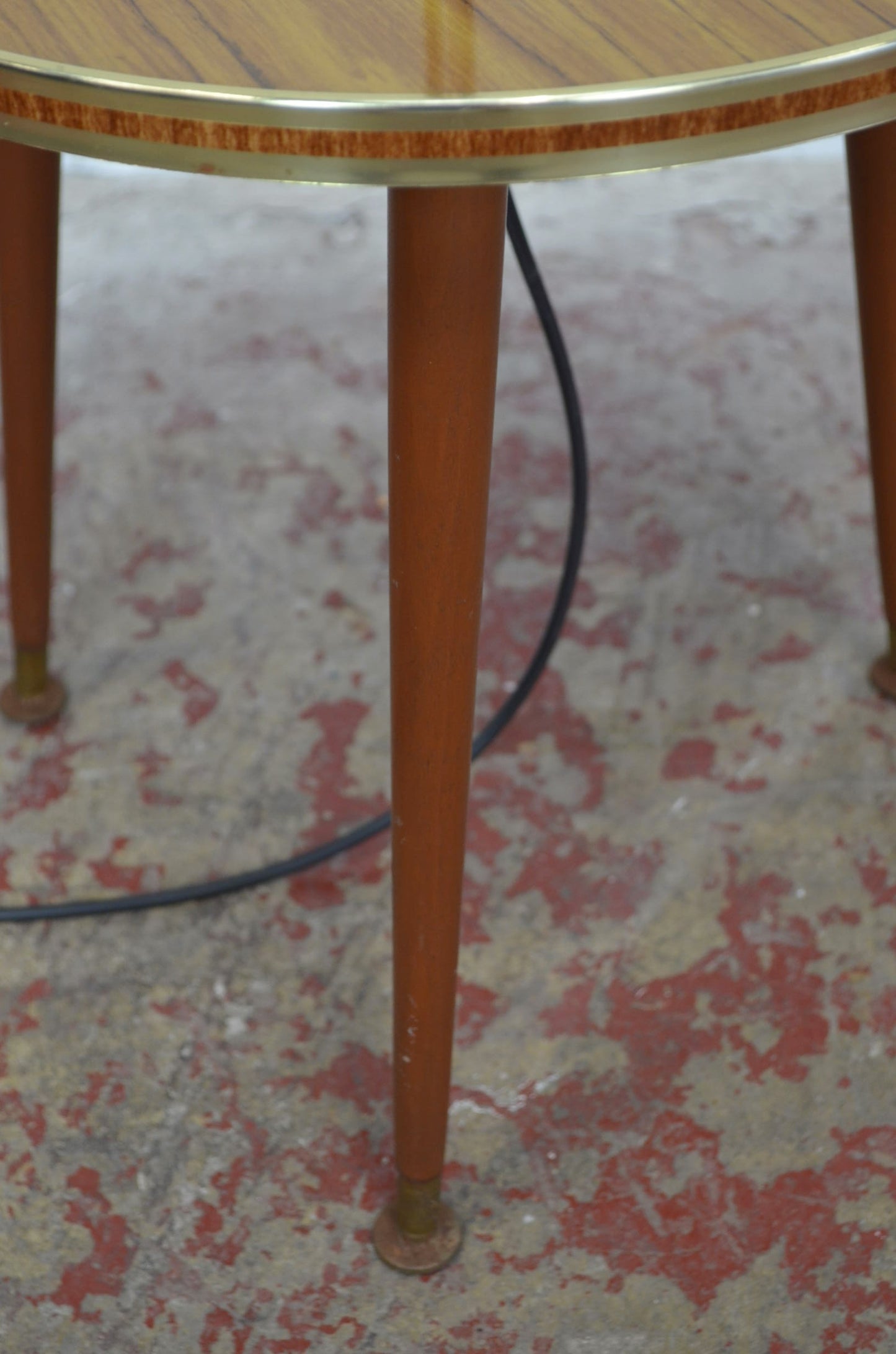 Mid Century Table Floor Lamp