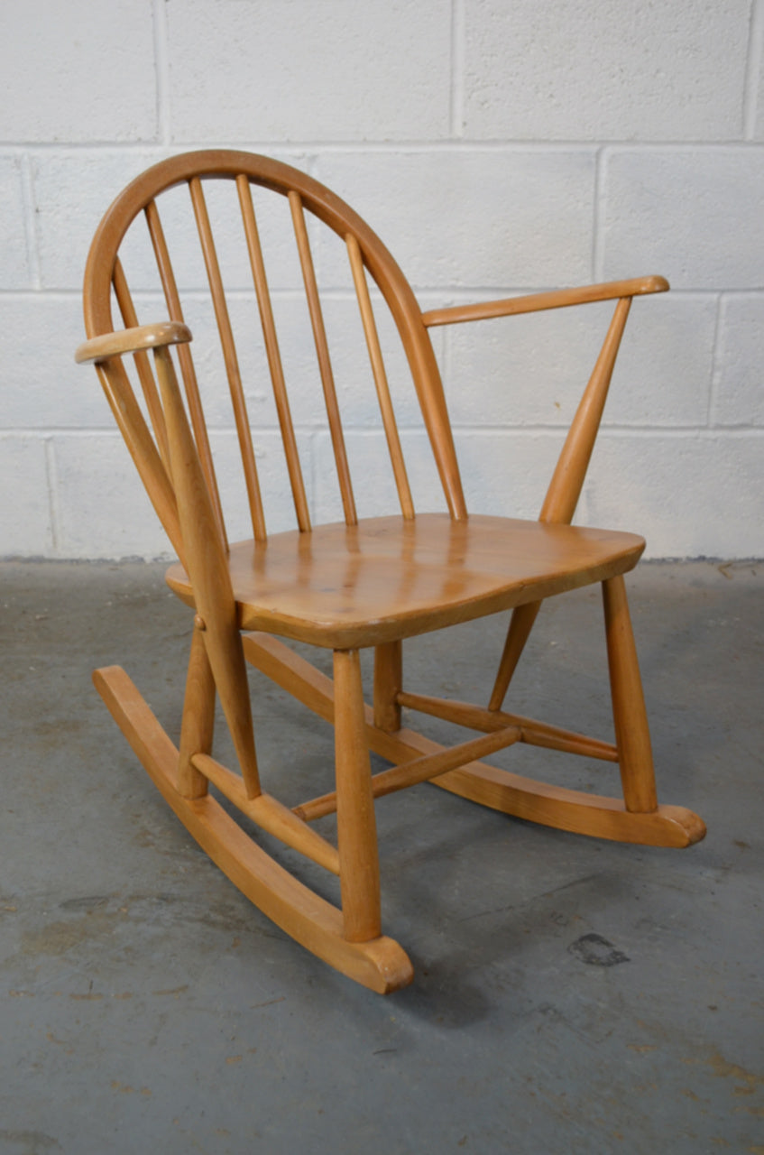 Vintage Ercol Children's Rocking Chair