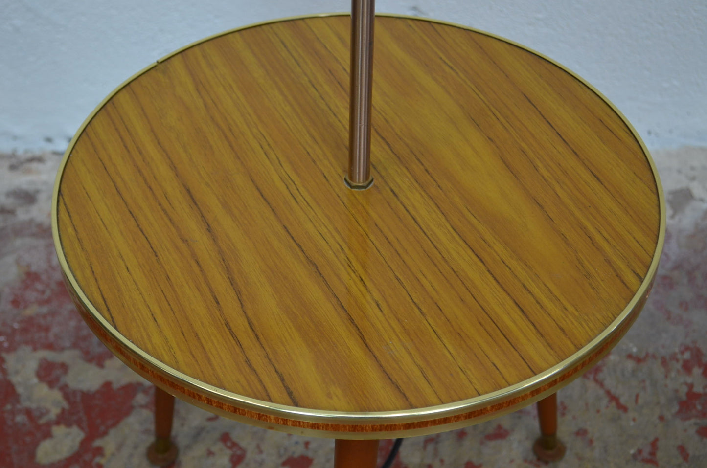 Mid Century Table Floor Lamp
