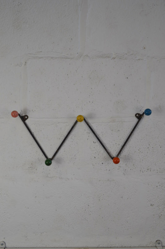 Original Coloured Ball Atomic Coat Rack