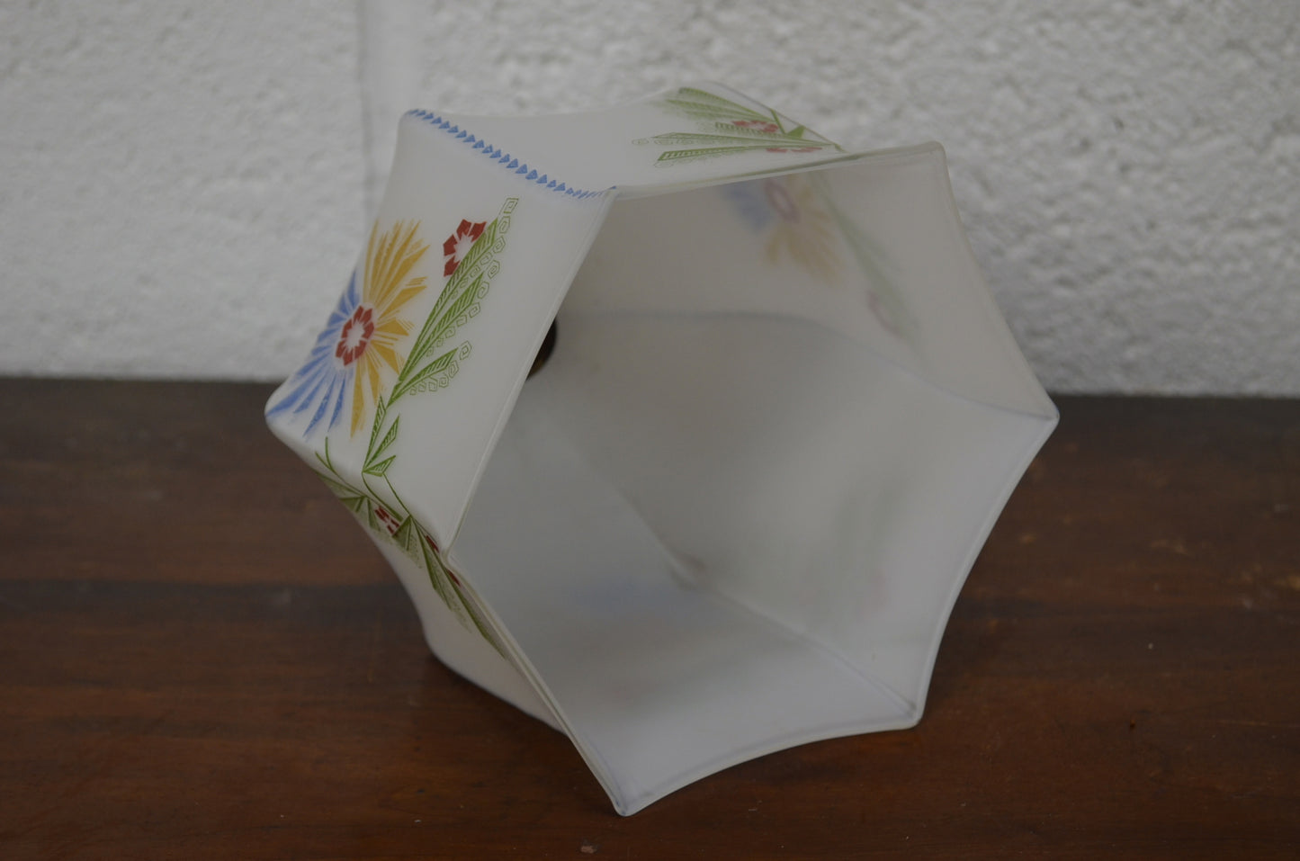 Vintage Glass Pendant Light