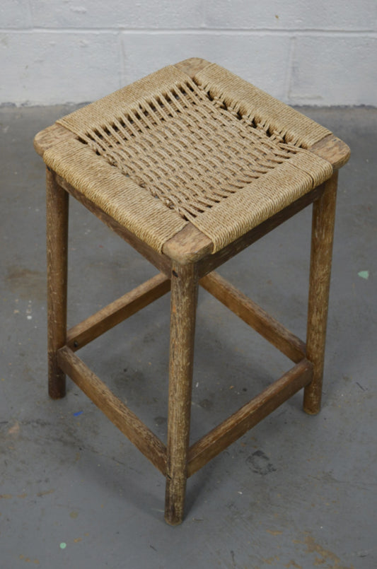 Vintage Mid Century Hans J Wegner Style Stool